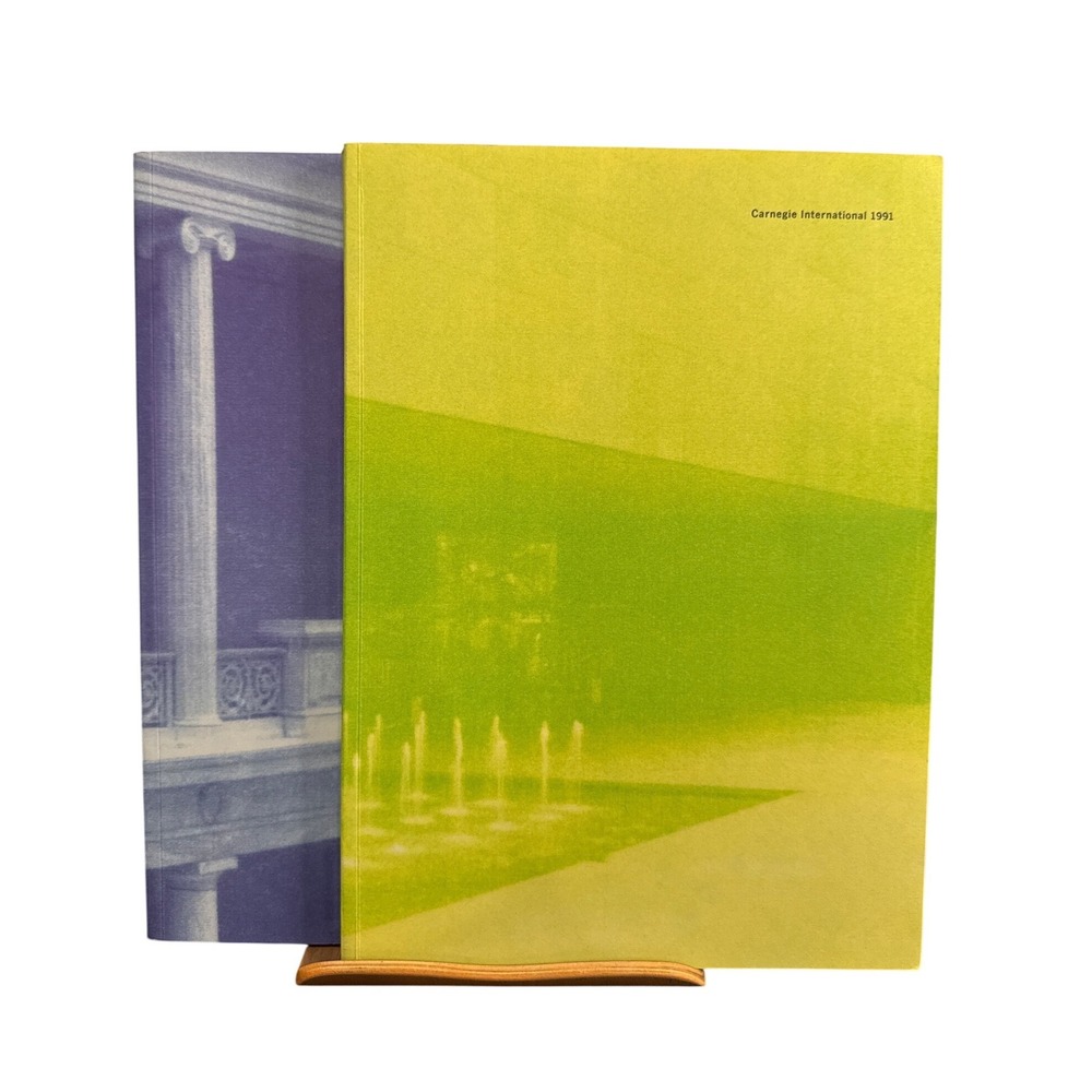 Carnegie International 1991 Exhibition Catalog Set Vol I & II Rizzoli Art Book